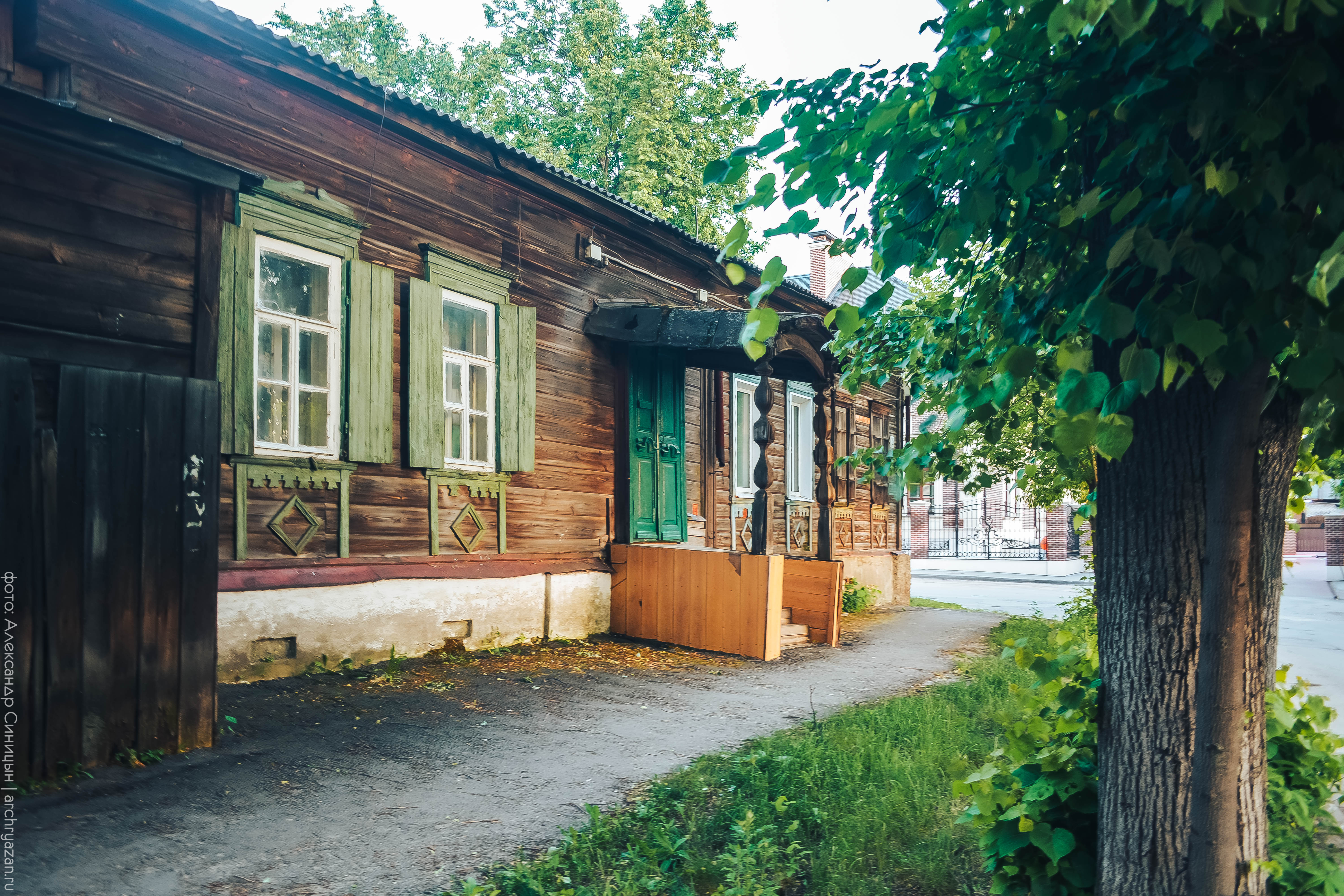 Деревянный дом на Щедрина Рязань