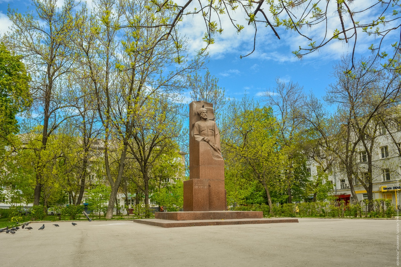 Памятник Петрову в Рязани