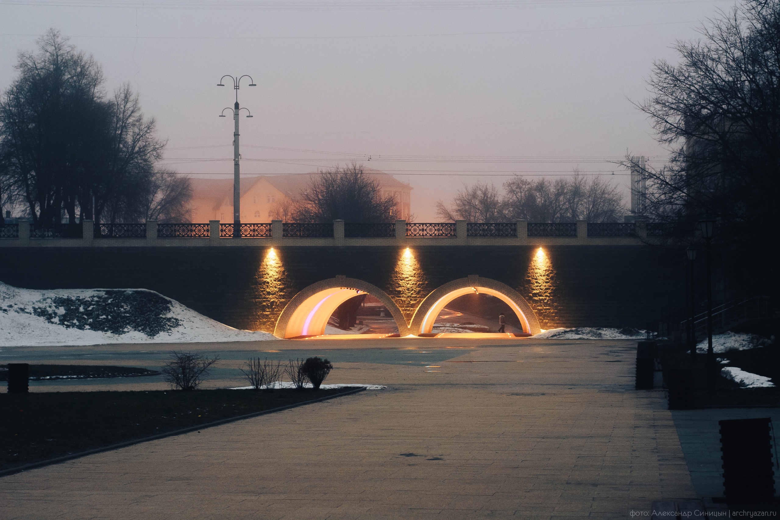 Мост Лыбедский бульвар Рязань