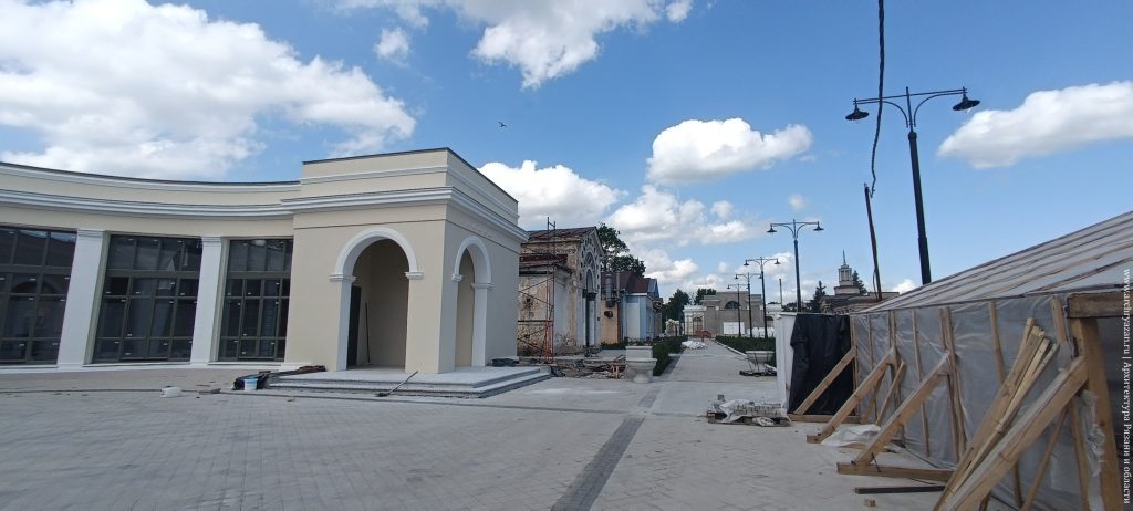 Реконструкция Торгового городска в Рязани